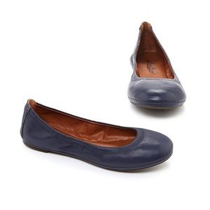 Lucky Brand Navy Blue Emmie Flats